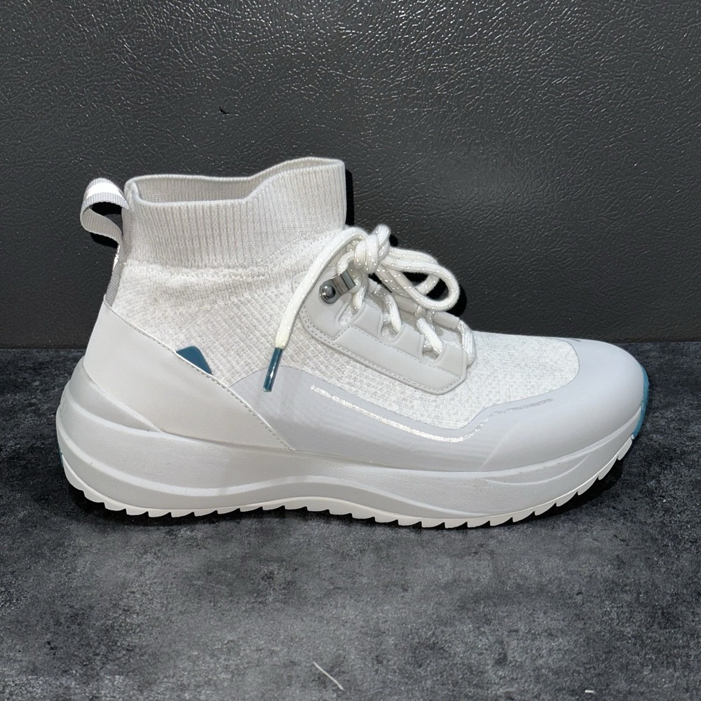 Vessi Cloudburst High Top Womens Size 9 Waterproof Sneakers Hiking Frost White - Picture 5 of 11